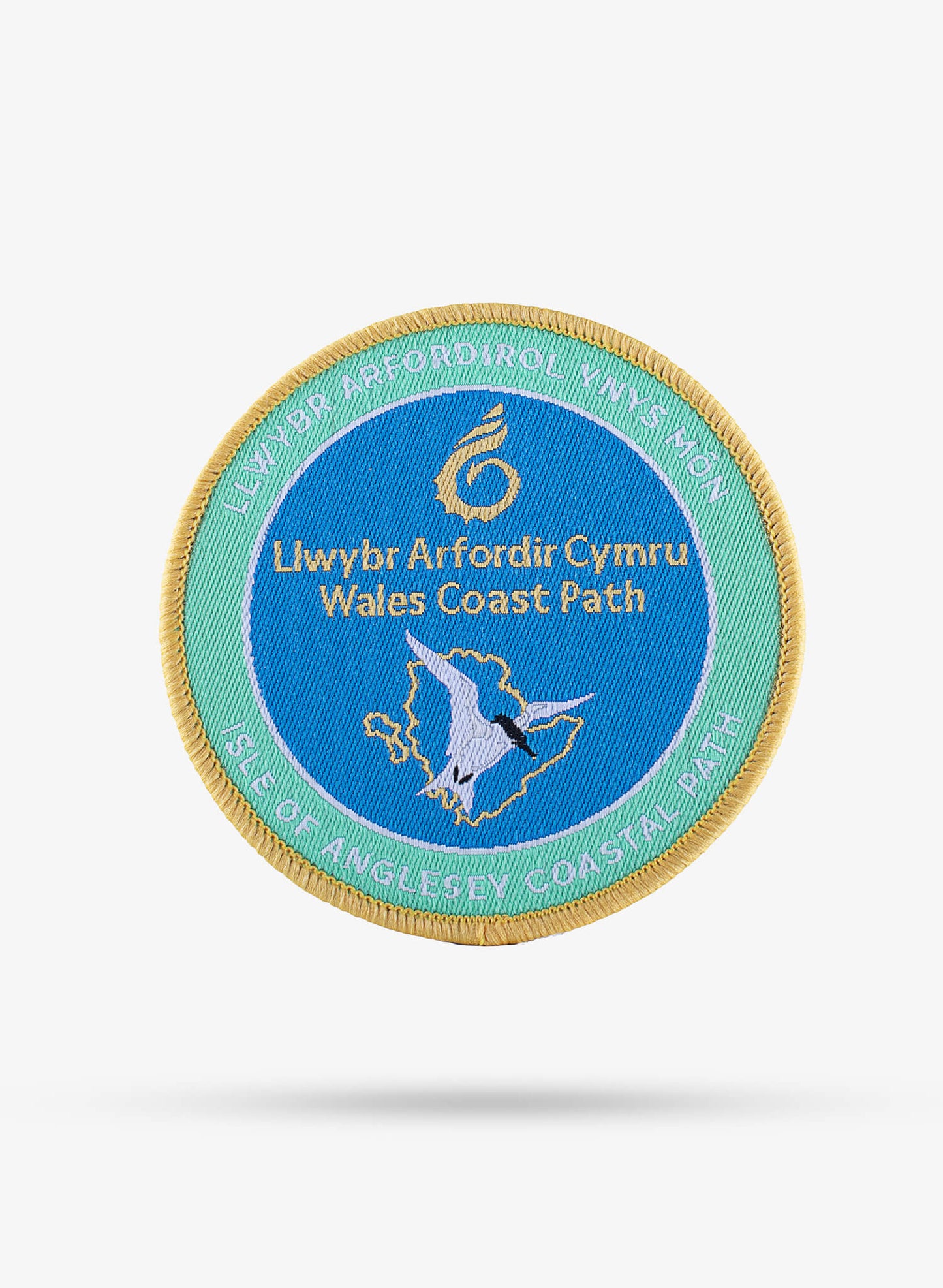 Wales Coast Path Isle of Anglesey Woven Badge