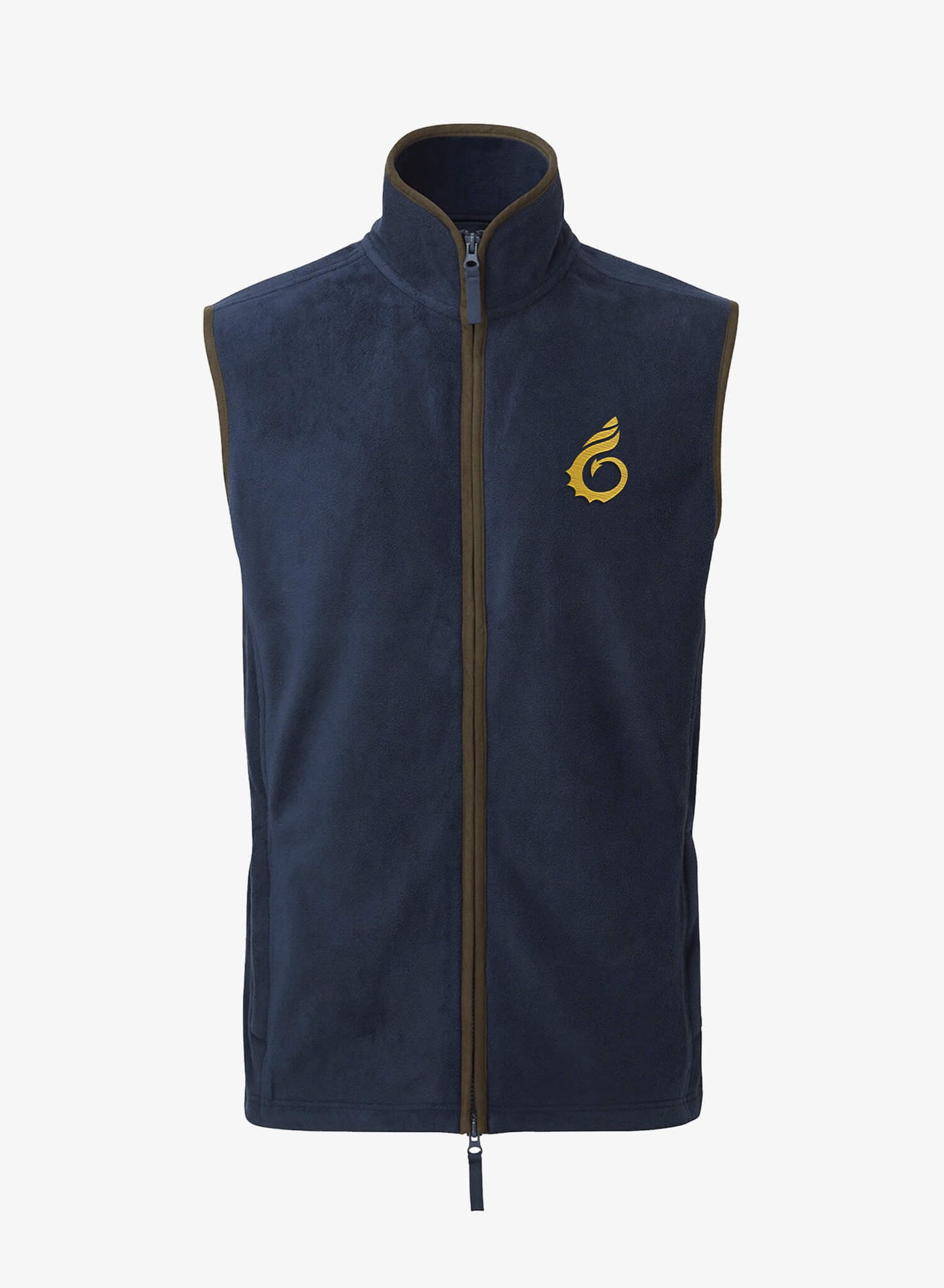 Artisan Fleece Gilet - Navy - Wales Coast Path