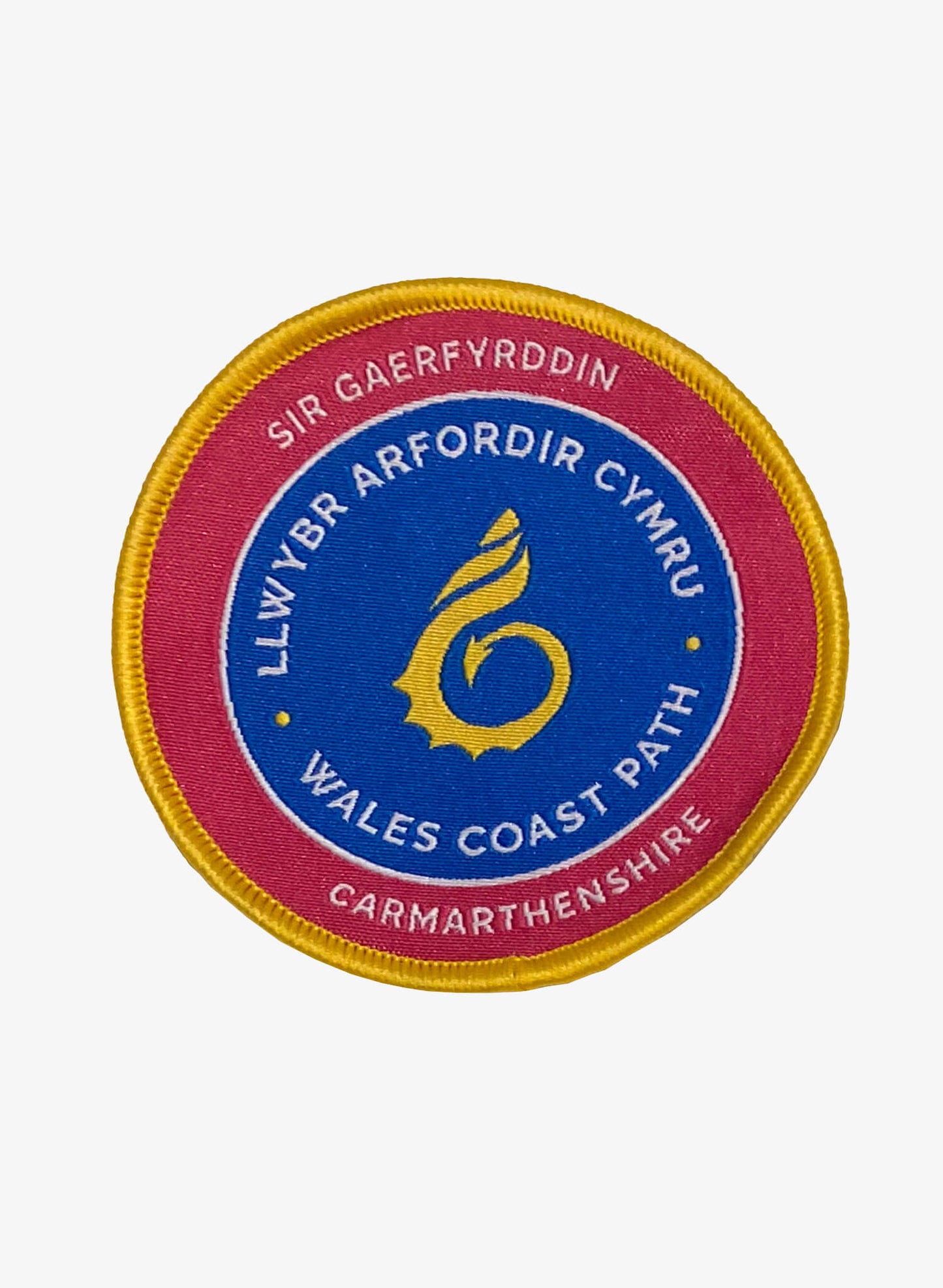 Carmarthenshire Woven Badge