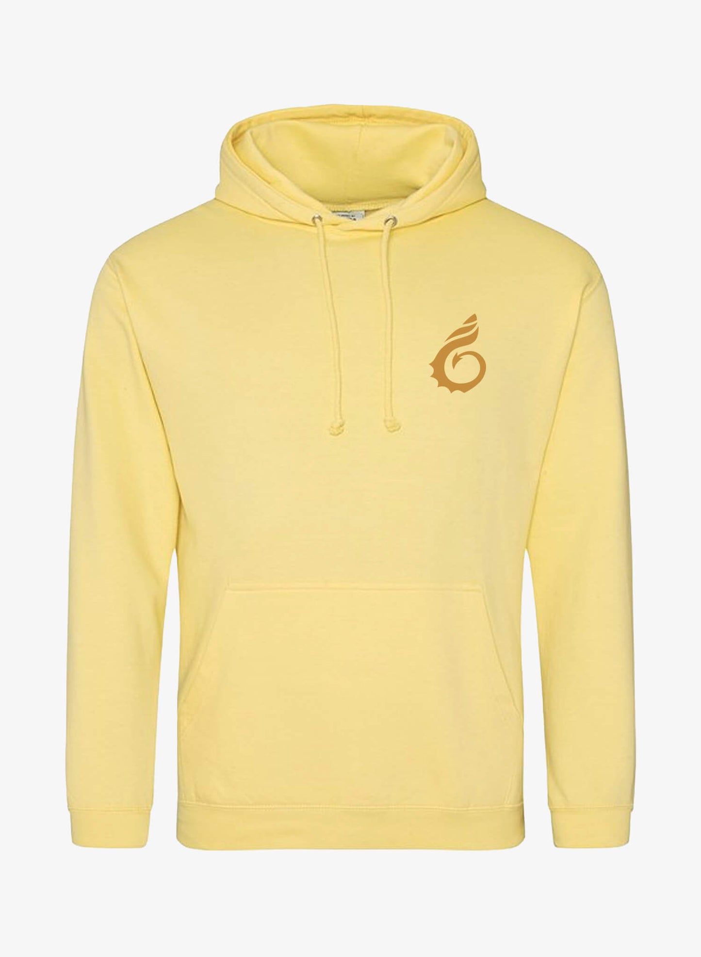 Hazy Sunset Hoodie - Lemon Sherbet -Front - Wales Coast Path