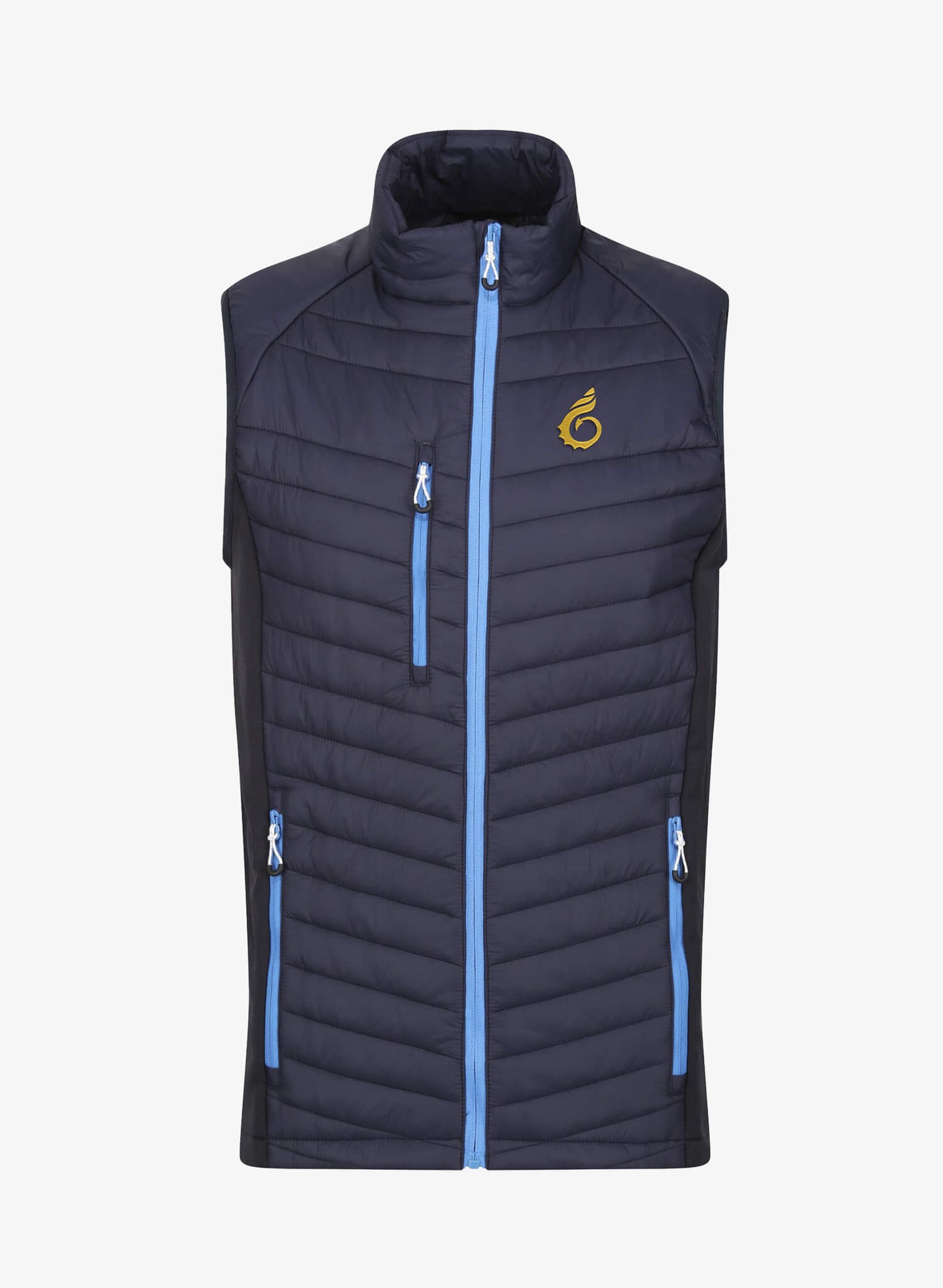 Padded Gilet - Navy - Wales Coast Path