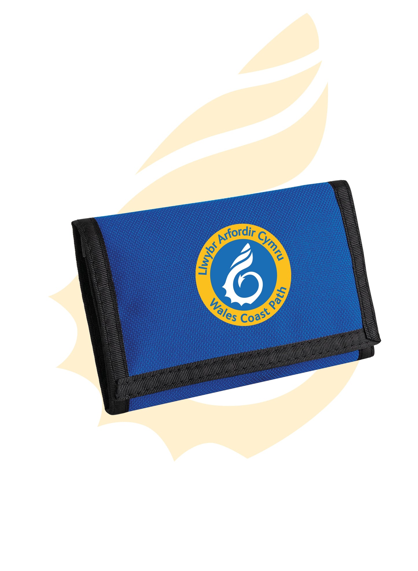 Logo Ripper Wallet - Royal Blue - Wales Coast Path