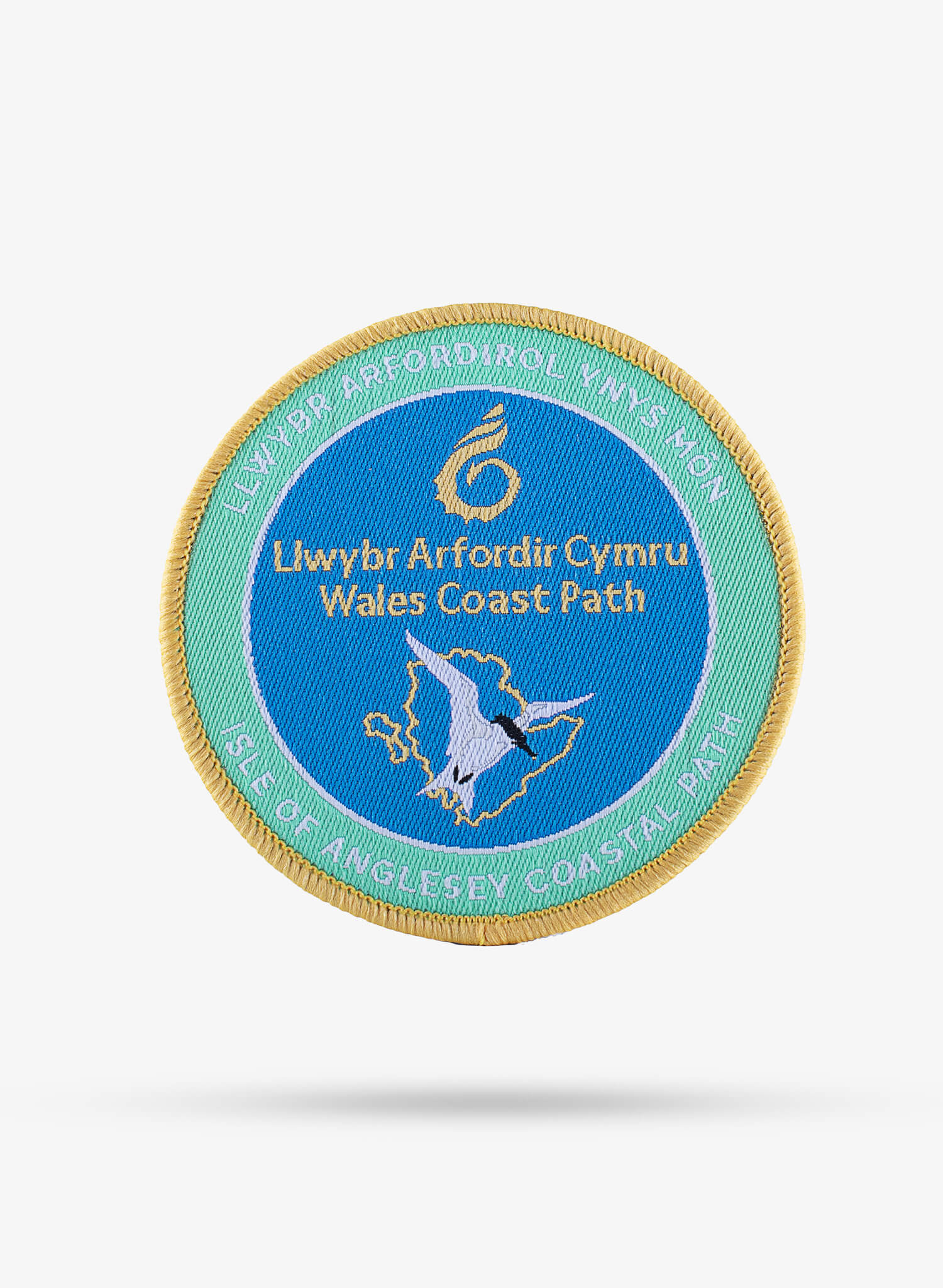 Wales Coast Path Isle of Anglesey Woven Badge