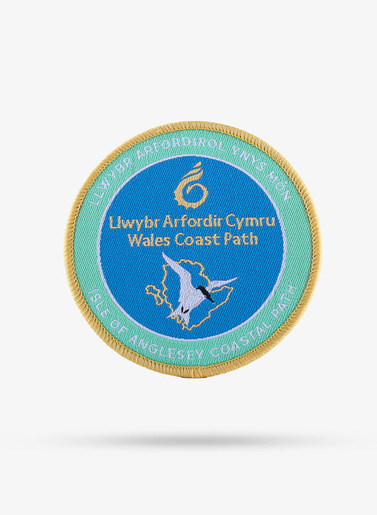 Wales Coast Path Isle of Anglesey Woven Badge