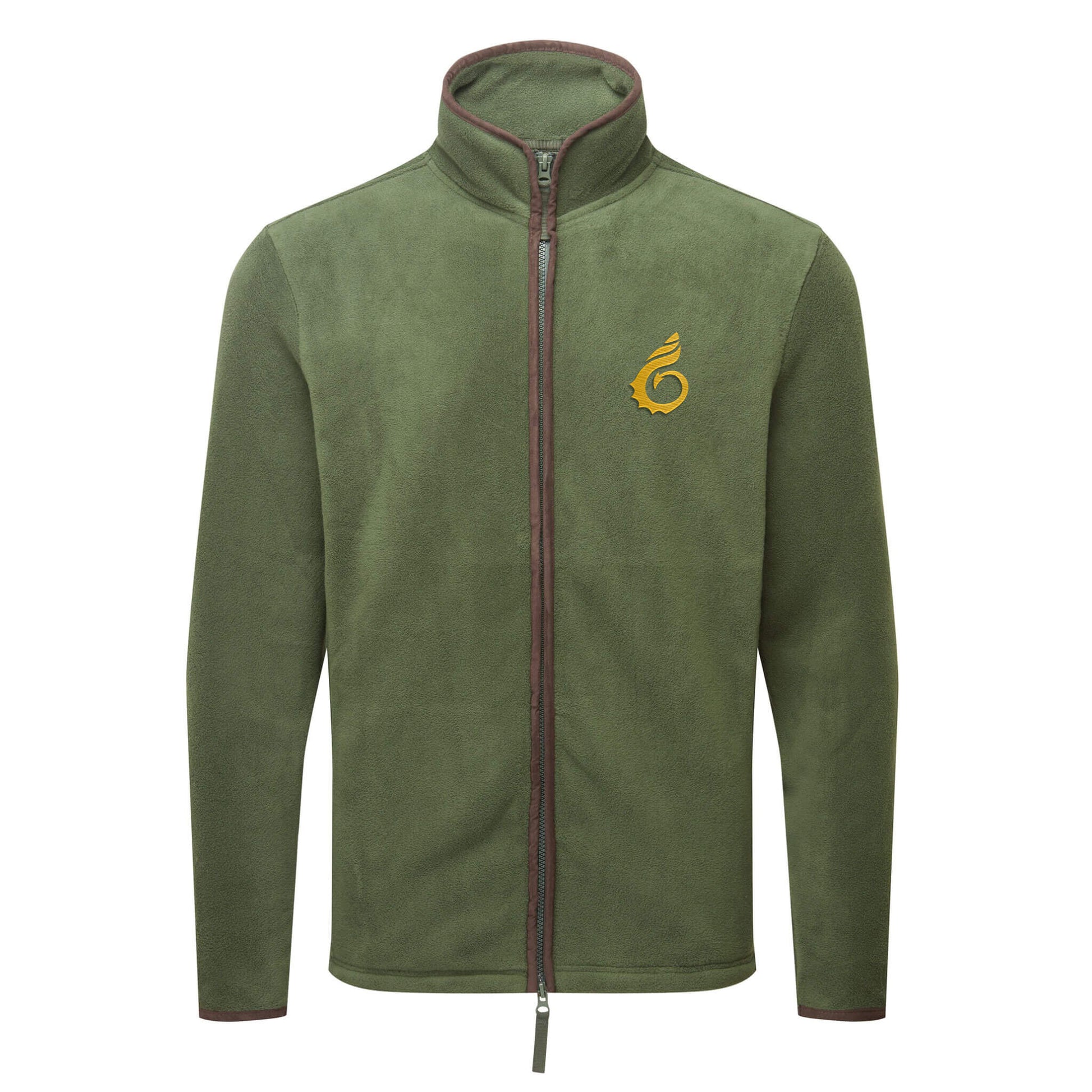 Artisan Fleece Jacket - Moss Green - Wales Coast Path