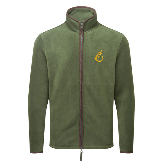 Artisan Fleece Jacket - Moss Green - Wales Coast Path
