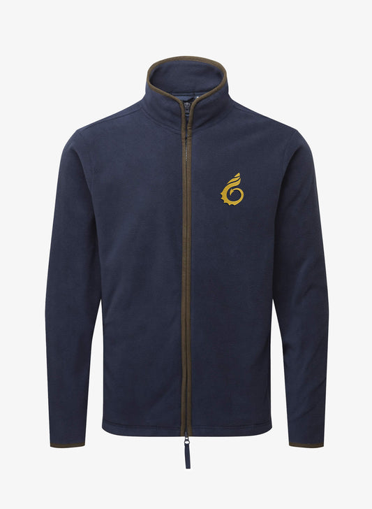 Artisan Fleece Jacket - Navy - Wales Coast Path