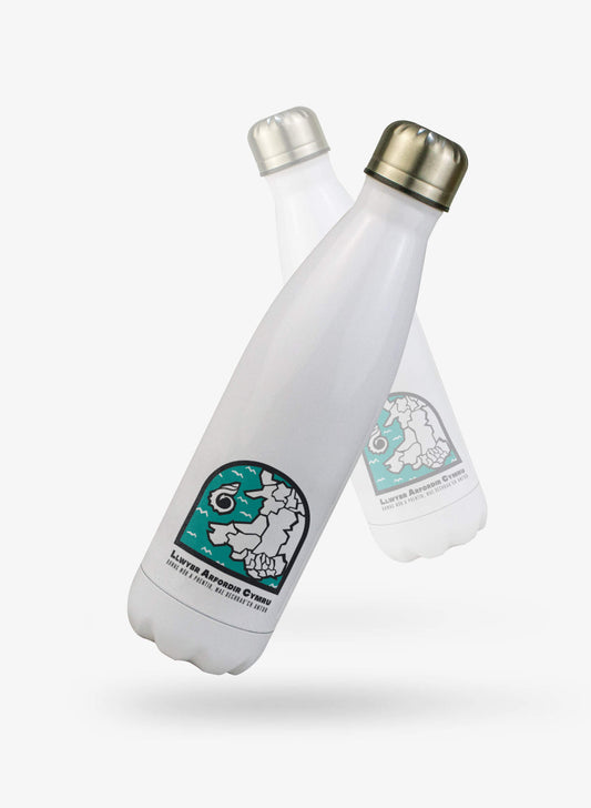 Enjoy The Journey Water Bottle | English | Wales Coast Path