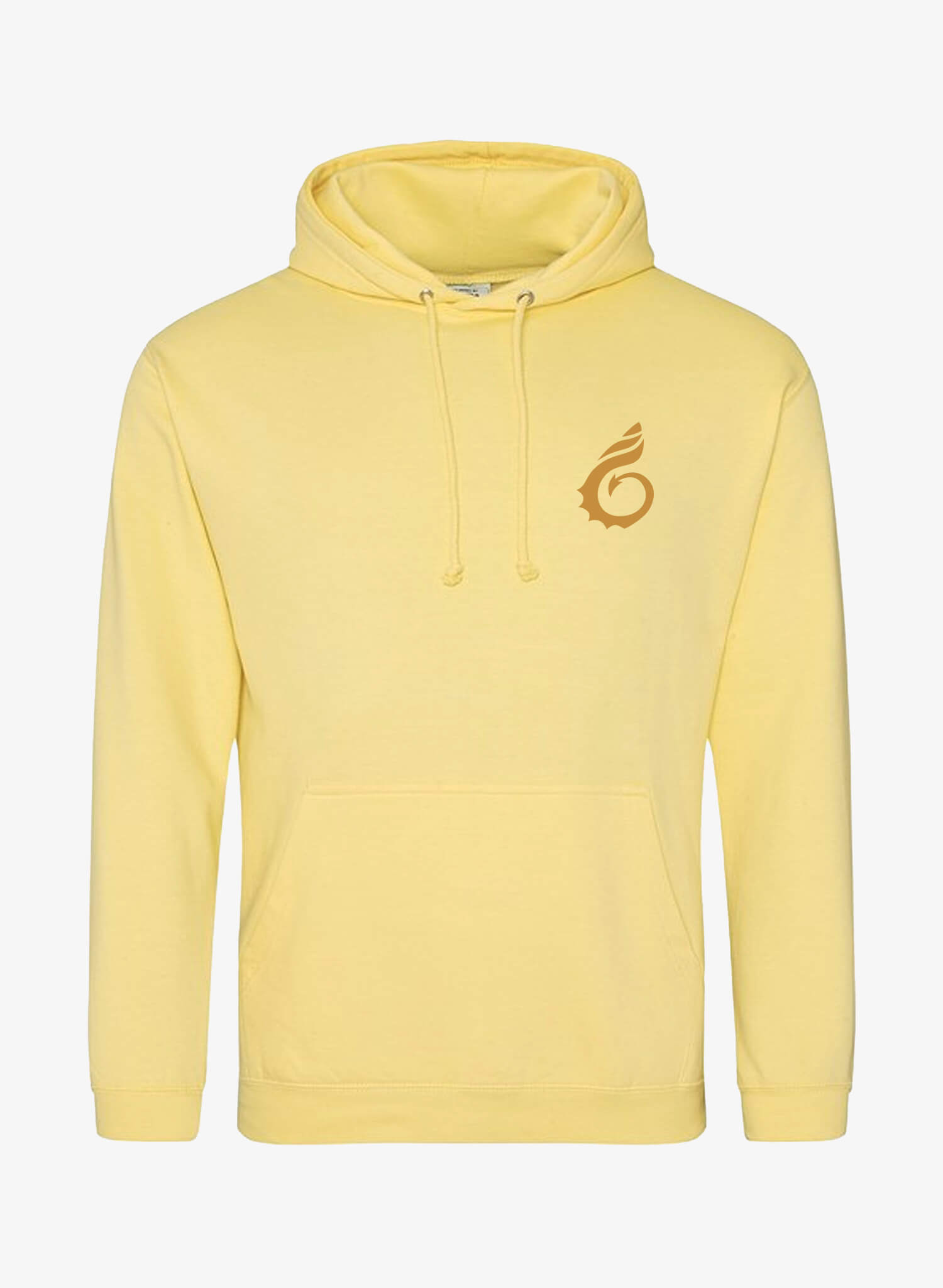 Hazy Sunset Hoodie - Lemon Sherbet -Front - Wales Coast Path