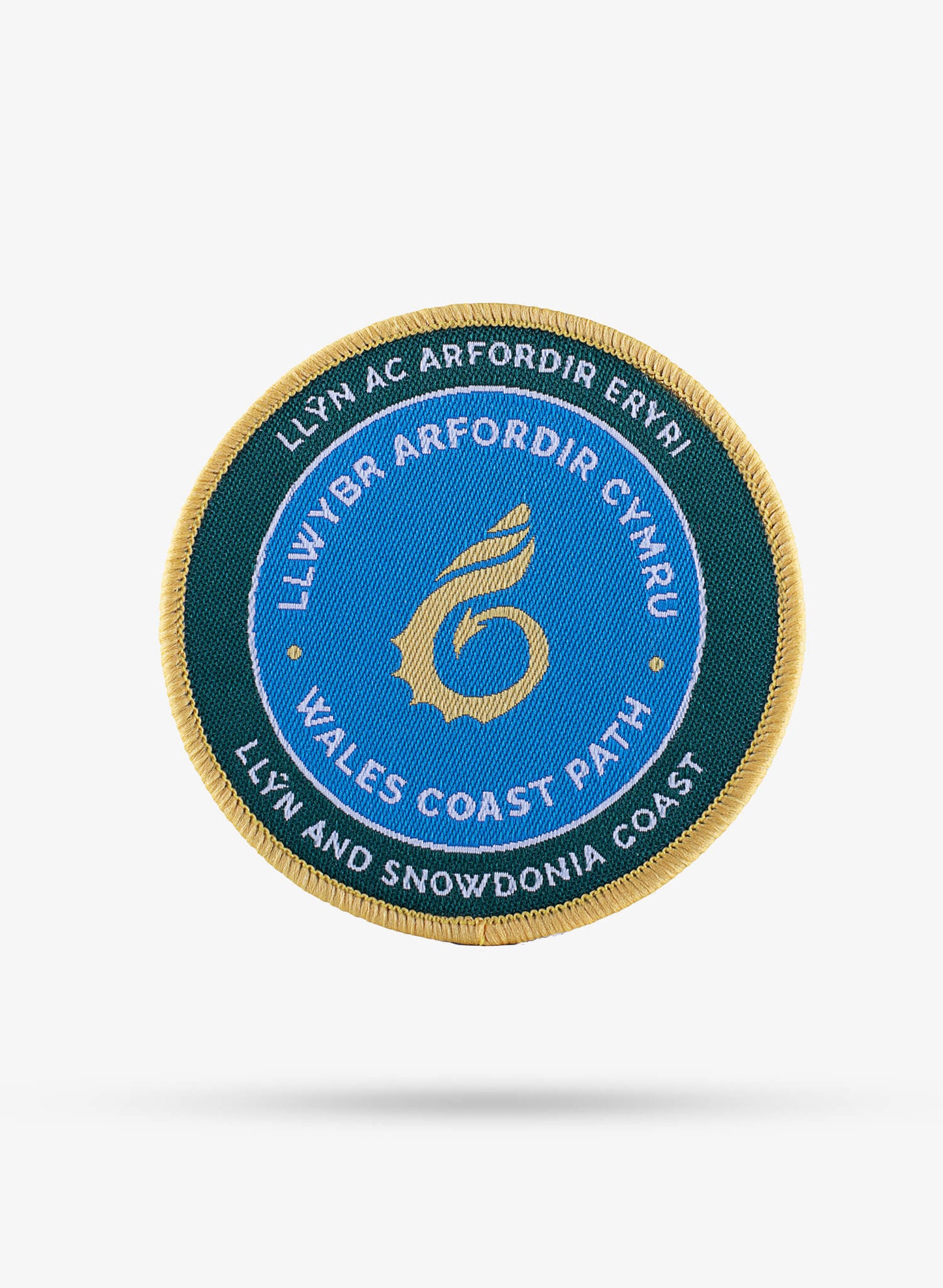 Wales Coast Path Llyn and Snowdonia Coast Woven Badge