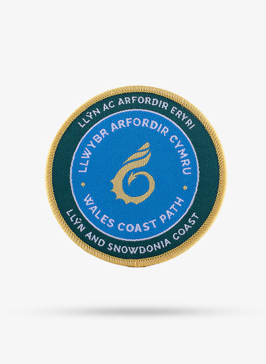 Wales Coast Path Llyn and Snowdonia Coast Woven Badge