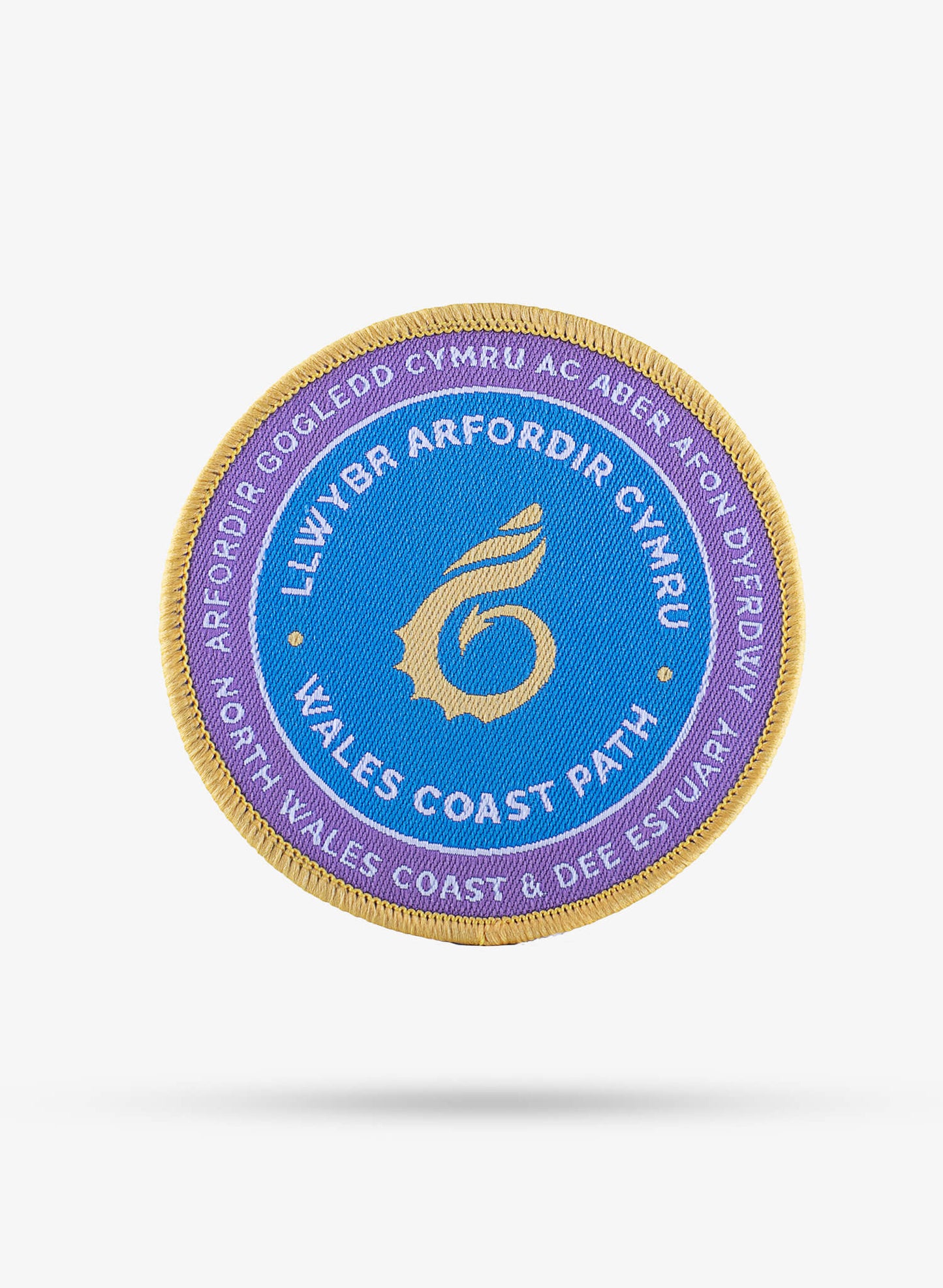 Wales Coast Path North Wales Coast and Dee Estuary Woven Badge