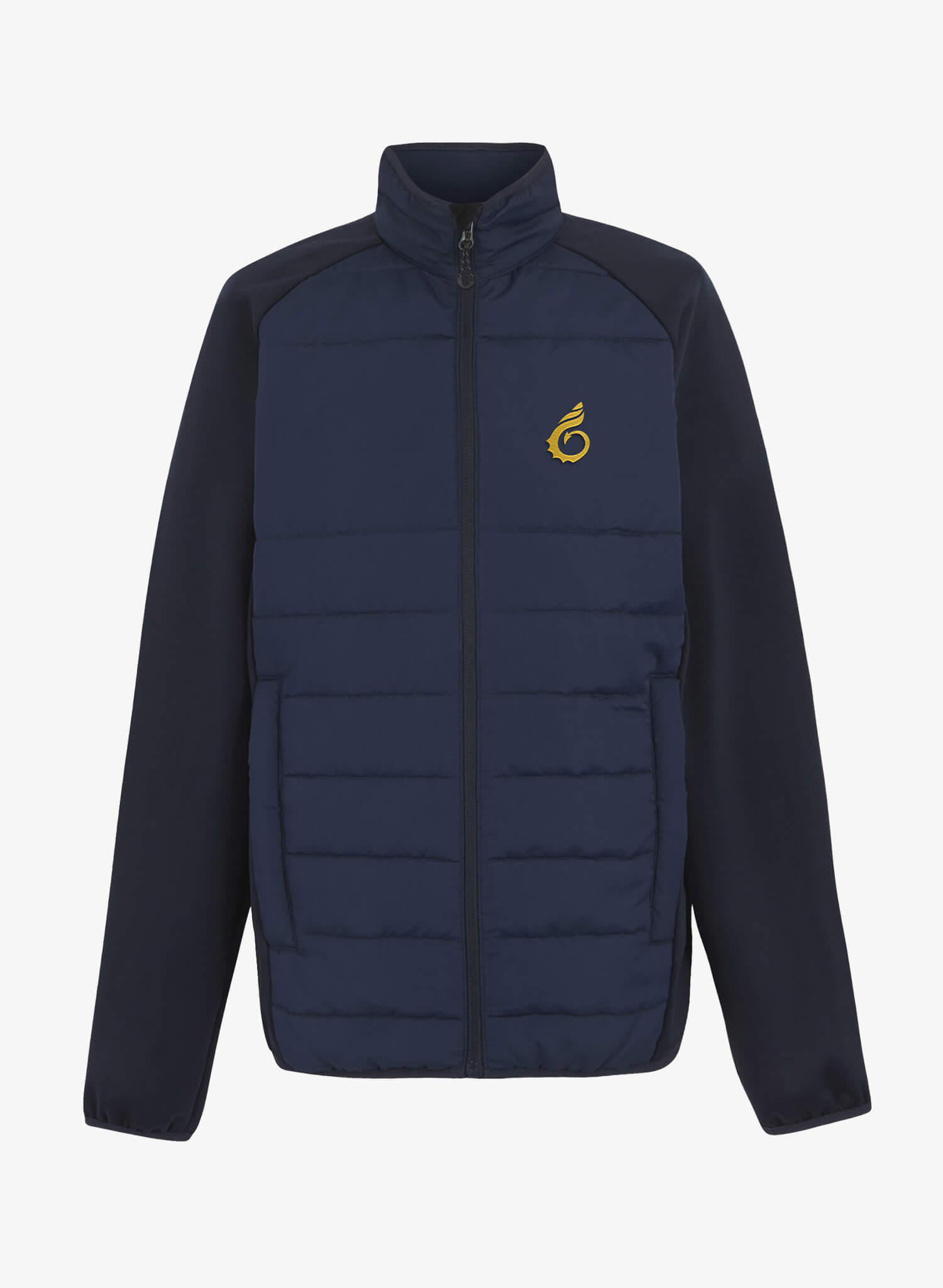 Padded Jacket - Black - Wales Coast Path