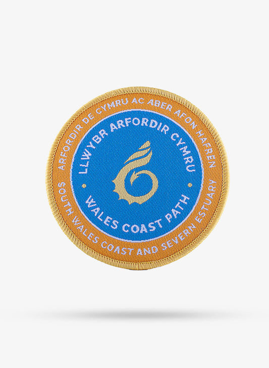 Wales Coast Path South Wales Coast and Severn Estuary Woven Badge