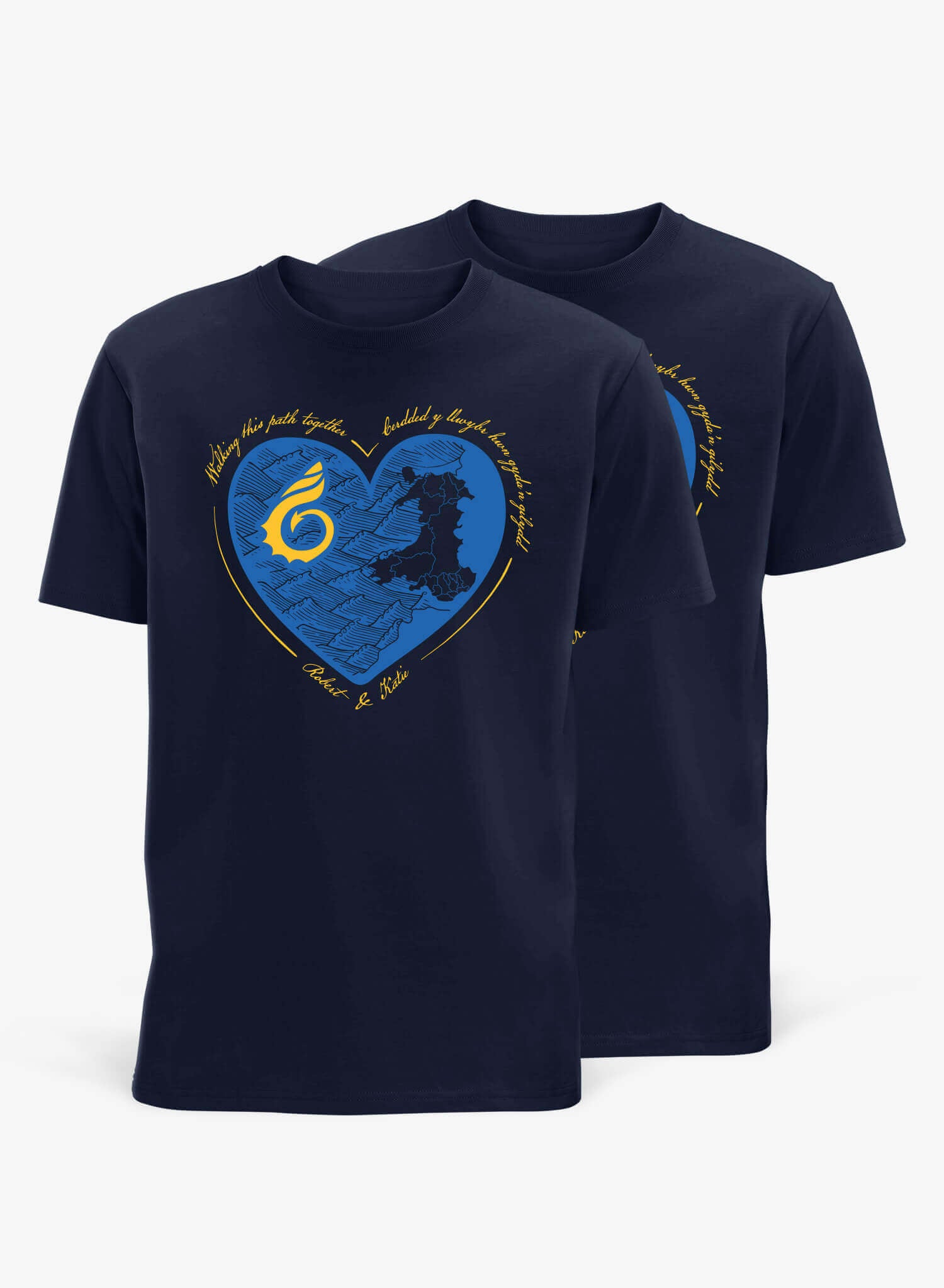 Walking This Path Together Matching T-Shirt Bundle - Wales Coast Path